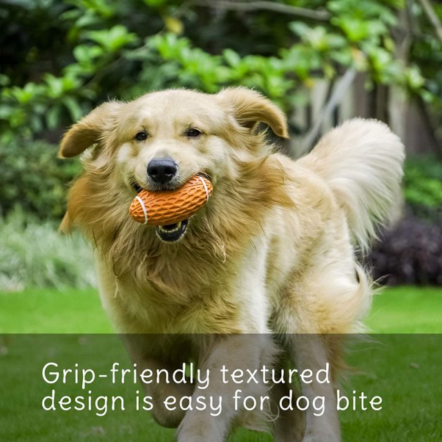 Durable Squeaky Rubber Dog Ball - Image 5