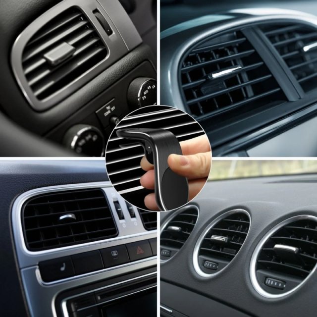 Universal Magnetic Air Vent Car Phone Mount - Image 5