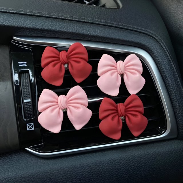 Bow-Knot Car Air Freshener Clip