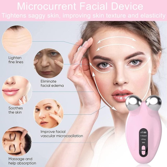 Face Lifting Machine Anti-Aging Facial Massager with EMS Microcurrent - Image 3