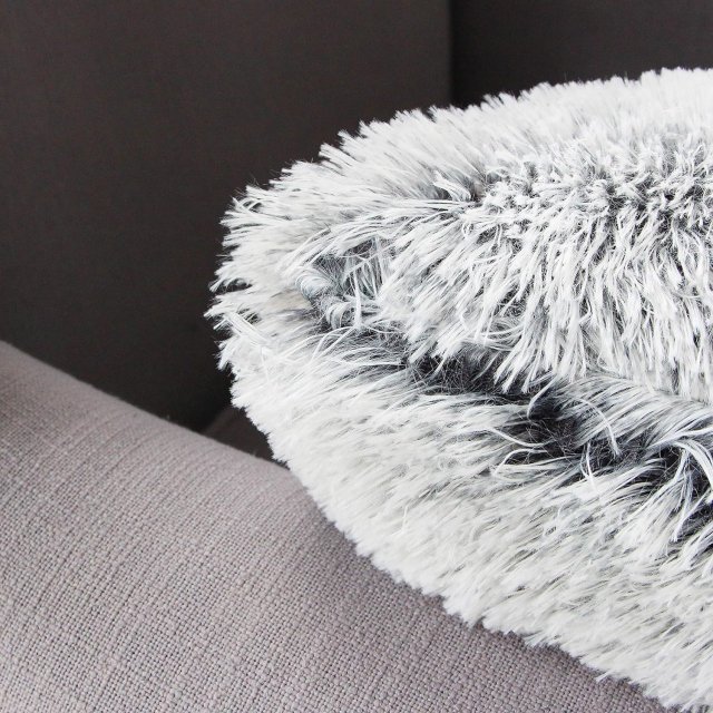 Luxury Faux Fur Throw Pillow Cover - Image 3