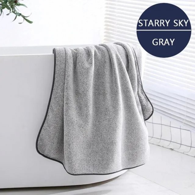 Thickened Microfiber Bath Towel - Image 6