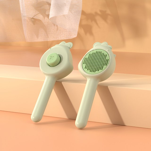 Self-Cleaning Dog and Cat Grooming Brush