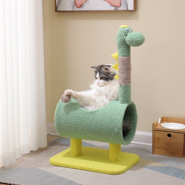 Cozy Sisal Cat Climbing Tree with Scratching Posts - Image 5