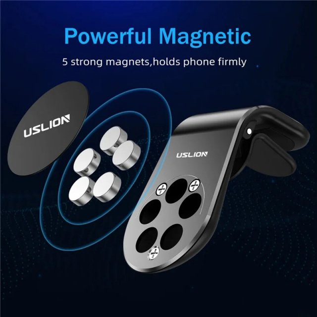 Universal Magnetic Air Vent Car Phone Mount - Image 3