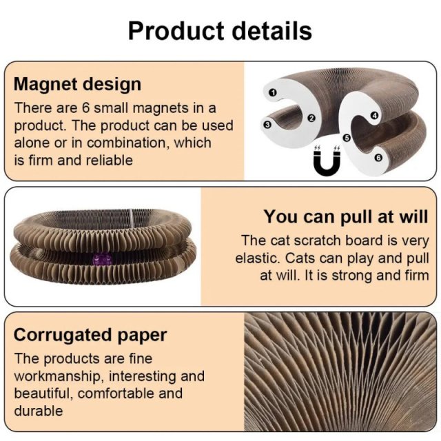 Interactive Claw Grinding Toy & Bed - Image 3