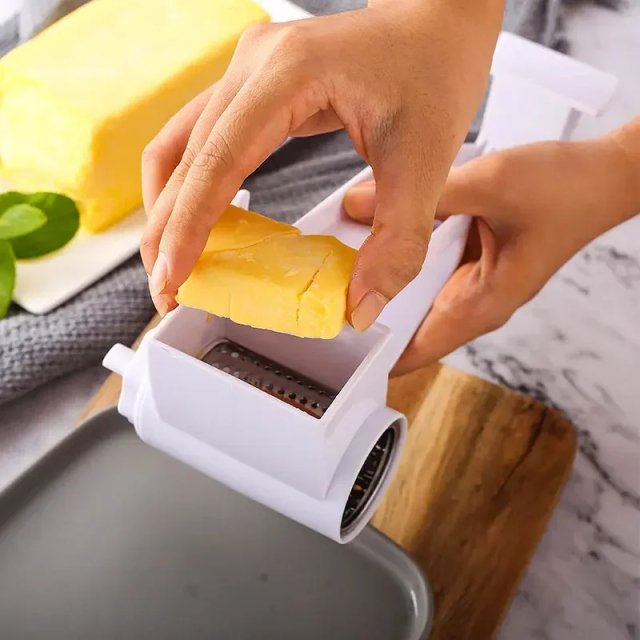 Handheld Multipurpose Rotary Cheese Grater - Image 3