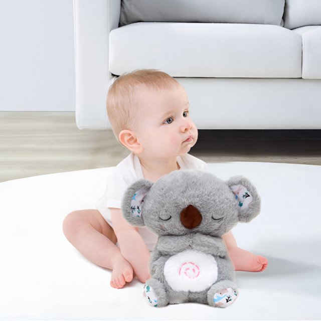 Soothing Koala Bear Plush Toy with Lights - Image 5