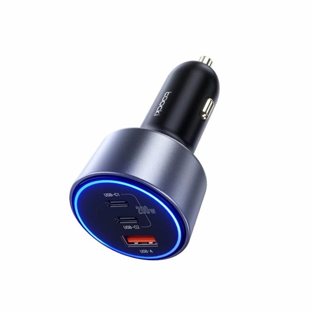 200W High-Speed USB C Car Charger