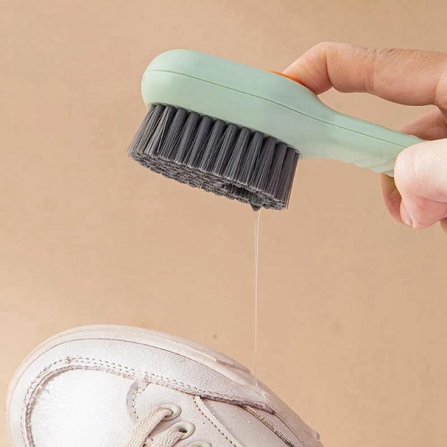 Automatic Liquid-Dispensing Soft Shoe & Laundry Cleaning Brush - Image 4