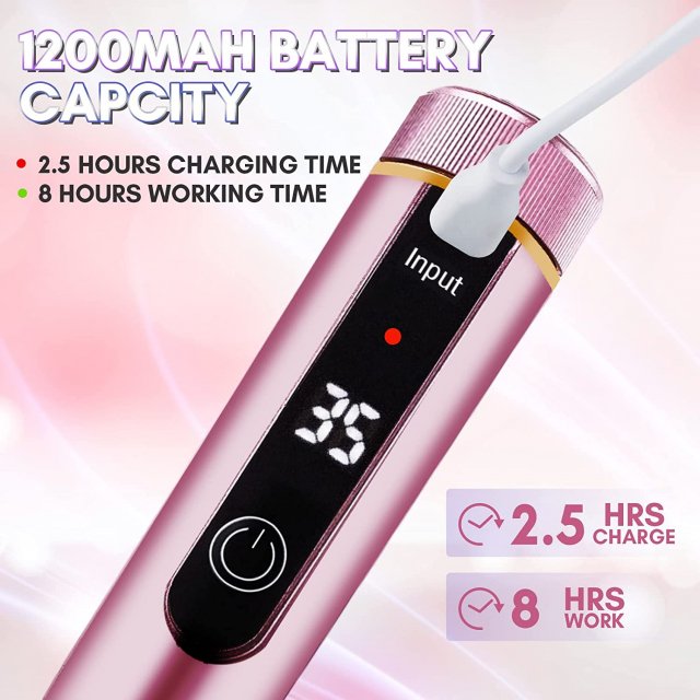 Rechargeable Cordless Nail Drill 35000RPM Electric Nail File - Image 4