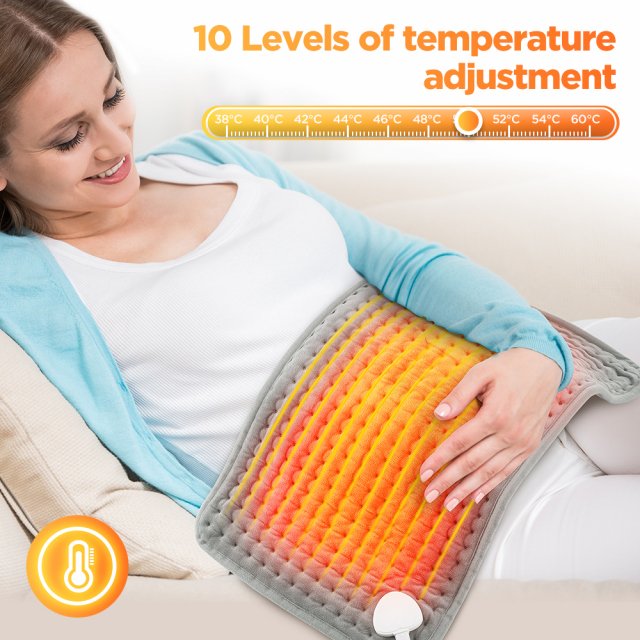 Multifunctional Electric Heating Pad for Back, Hands, Legs & Abdomen - Image 3