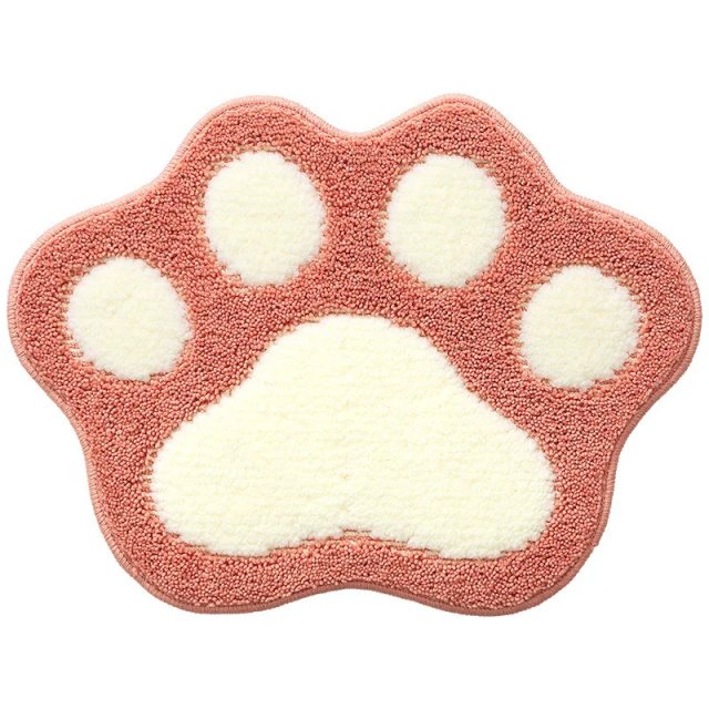 Cartoon Foot Shape Absorbent Bath Mat - Image 7