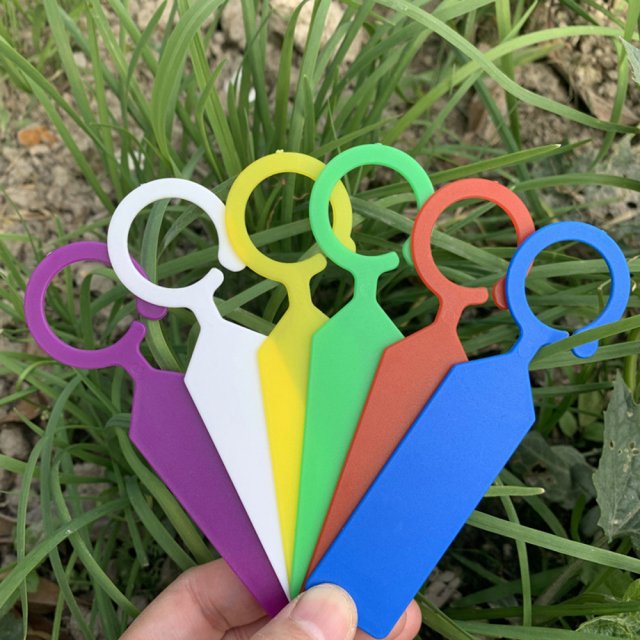 110pcs Mixed Color Horticultural Plant Label Tags - Image 3