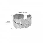 Wide Leaf Vintage Stainless Steel Ring For Women - Elegant Plant-Inspired Jewelry 7 39A46Fc872Deb1D26405E2827F4E384F.jpg