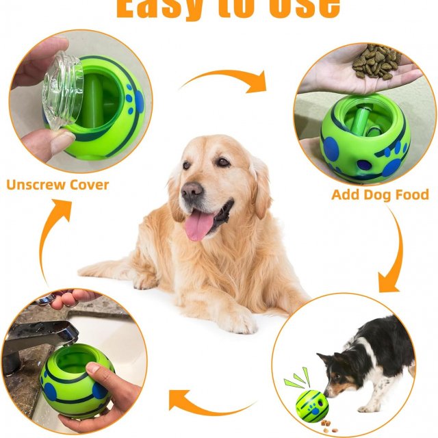 Interactive Food Dispensing Giggle Ball - Image 4