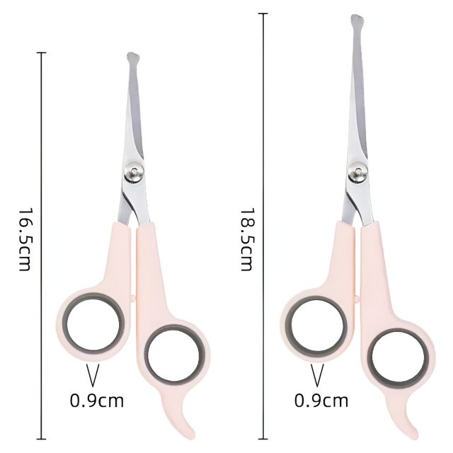 Stainless Steel Dog Grooming Scissors – Pet Hair Trimmer with Hand Protector - Image 6