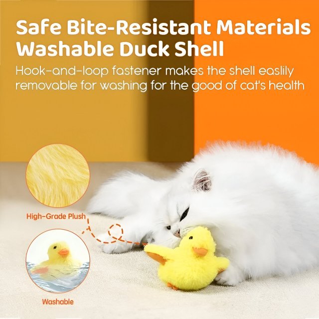 Interactive Flapping Duck Cat Toy - Image 5