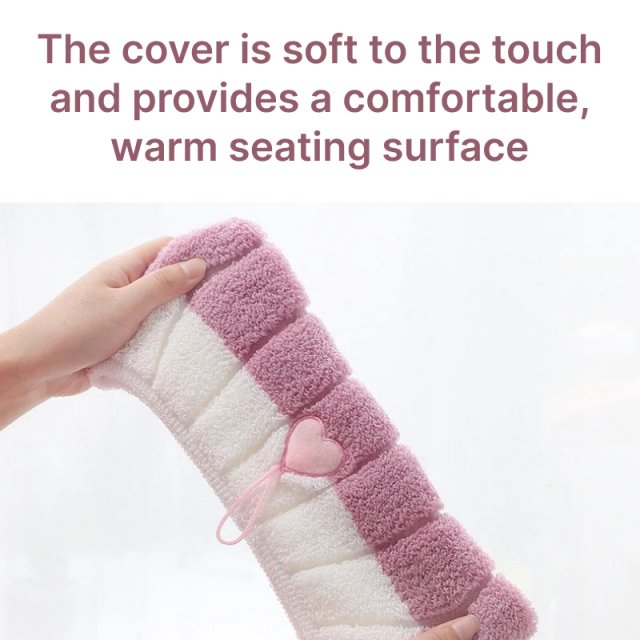 Soft Washable Nordic WC Lid Cover - Image 6