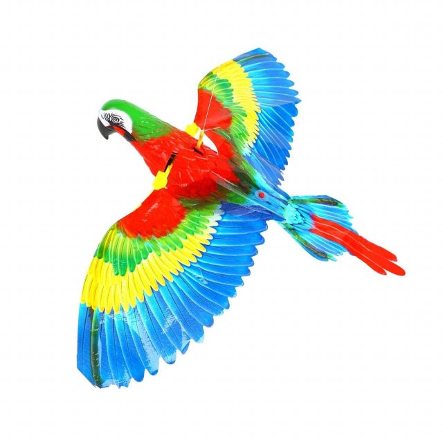 Interactive Flying Parrot Toy for Cats