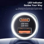 Usb C Car Charger 89W 2 Ports Super Fast Charging For Iphone, Samsung, Xiaomi, Huawei 4 44A204E6D230A5980Cc2789366A5B095.Jpeg