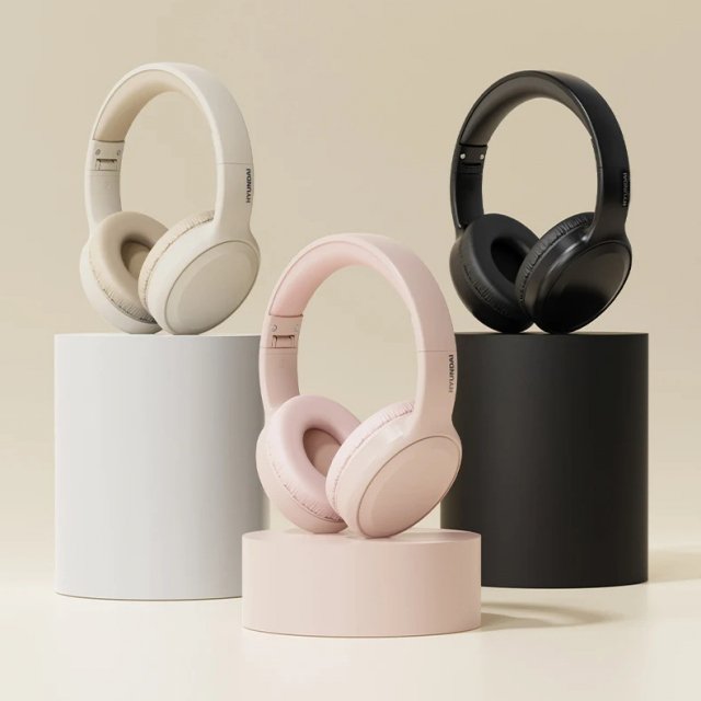 Wireless Bluetooth 5.3 Headphones with Foldable Design & 17 Hours Battery Life