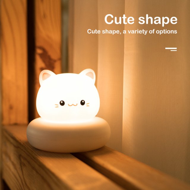 Rechargeable Dimmable LED Night Light for Kids - Image 4