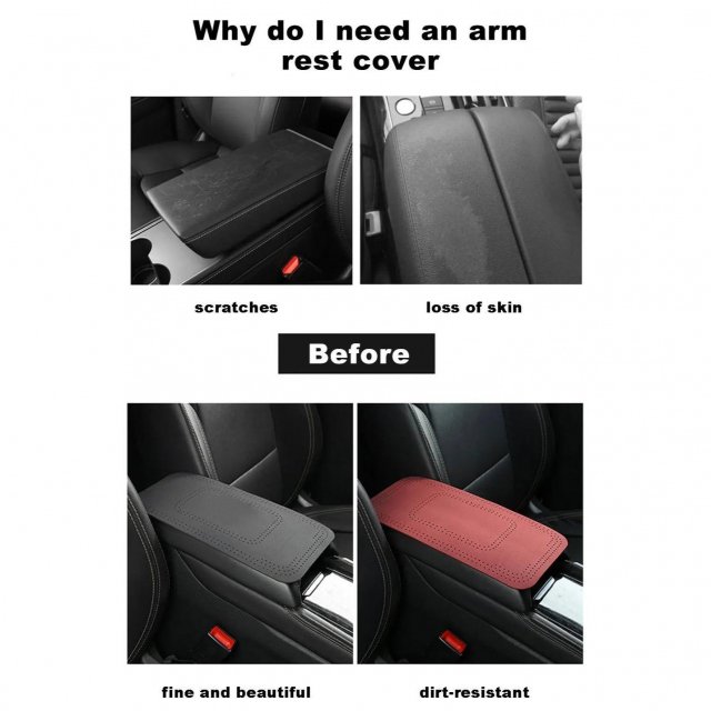 Premium Car Armrest Cushion Pad - Image 5