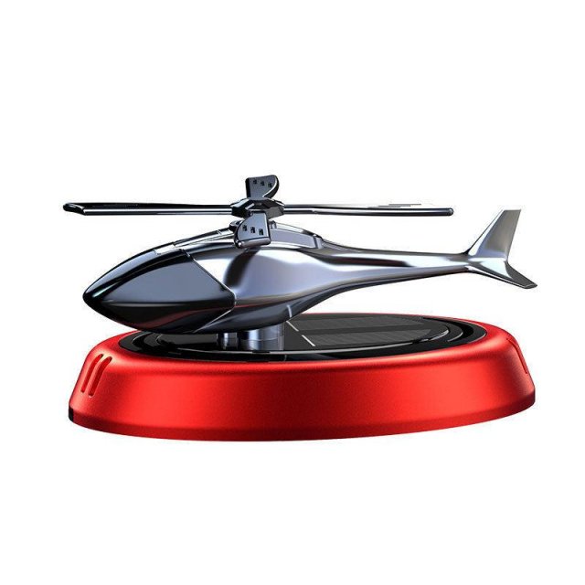 Solar Rotating Helicopter Car Air Freshener