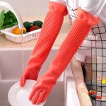 Lengthened Silicone Dishwashing Gloves 3 4F4F8493F48Acdf93949A03571D4B715.Jpg