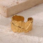 Wide Leaf Vintage Stainless Steel Ring For Women - Elegant Plant-Inspired Jewelry 4 4F7D2720D42Bd5C2F5A47201D199B7E3.Jpg