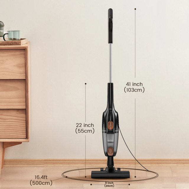 Powerful 2-in-1 Corded Vacuum Cleaner with 15KPa Suction - Image 8