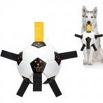 Chew-Proof Large Dog Ball, Durable Rubber Tug Toy 5 524Fc6Bd57D7551A15776C1801614184.Jpeg