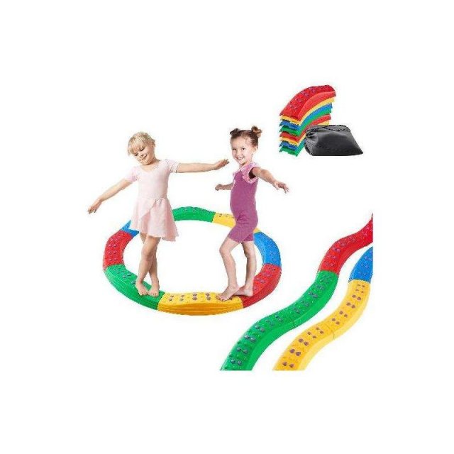 Colorful Kids Balance Beam Set