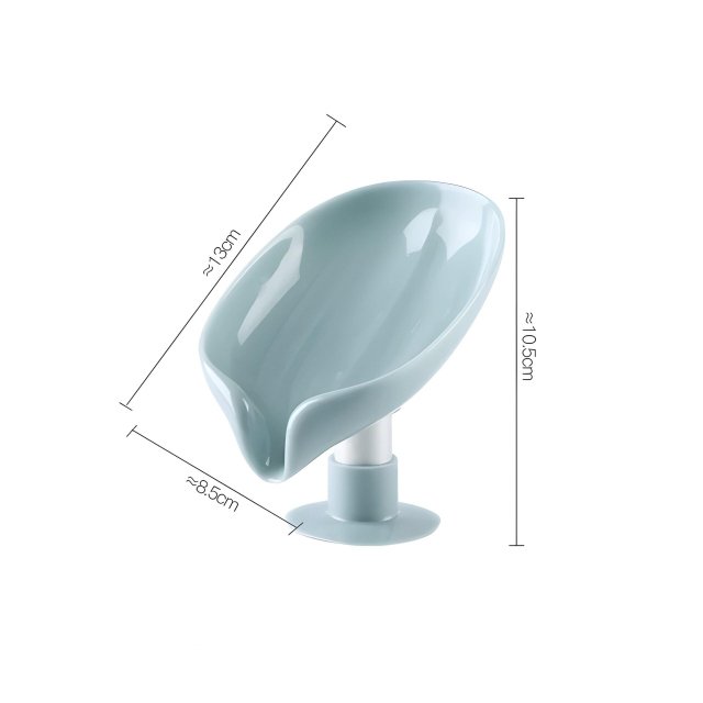 Leaf Shape Soap Holder with Suction Cup - Image 7