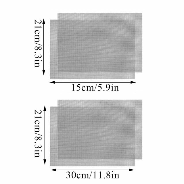 2pcs Stainless Steel Mesh Sheet - Image 7