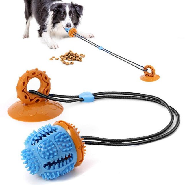 Interactive Suction Cup Dog Toy