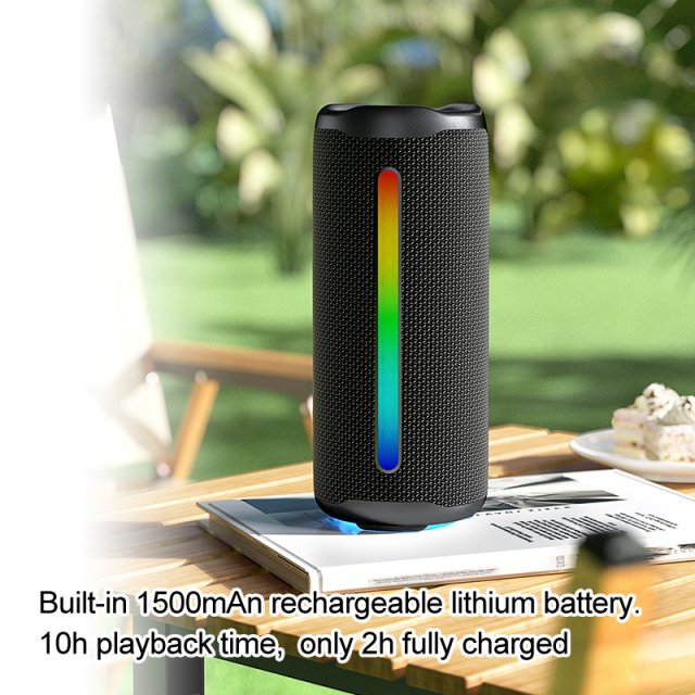 16W Bluetooth 5.3 Waterproof Speaker with RGB Lights - Image 5