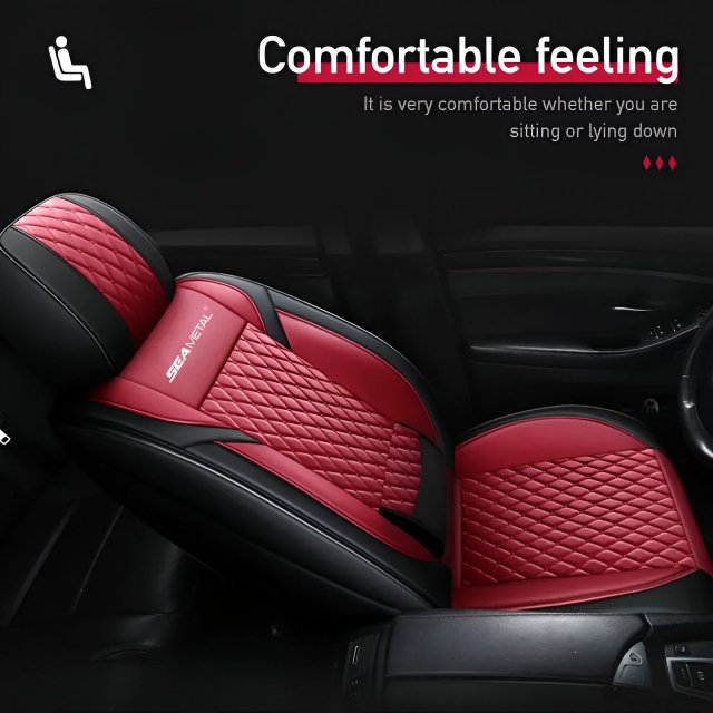 Premium Leather Car Seat Covers - Image 4