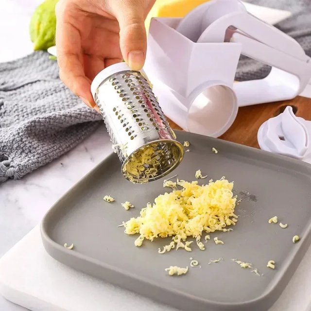 Handheld Multipurpose Rotary Cheese Grater - Image 5