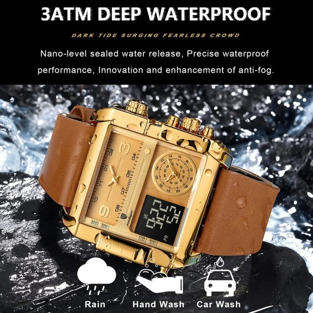 Luxury Quartz Waterproof Chronograph Watch for Men - Image 4