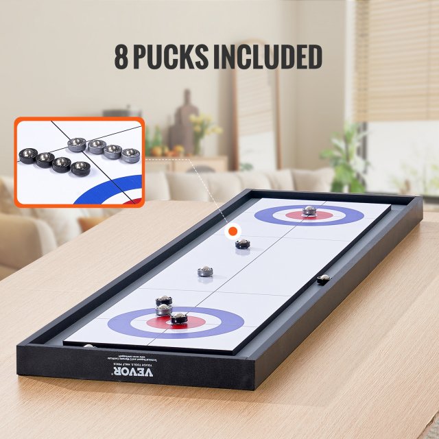 2-in-1 Shuffleboard & Curling Game Set - Image 5