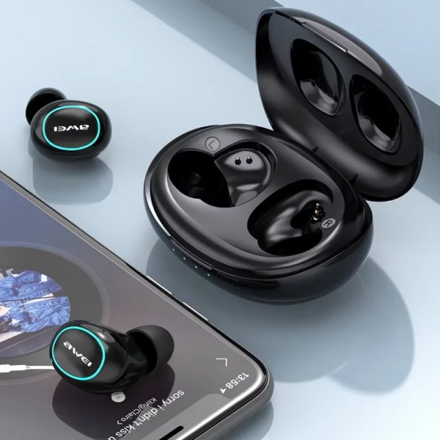 Mini Wireless Earbuds with RGB Light & Bluetooth 5.3 - Image 6