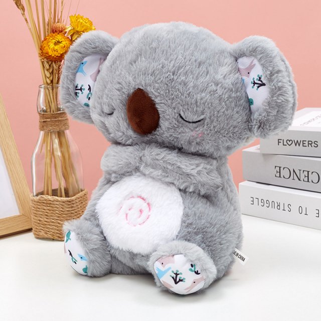 Soothing Koala Bear Plush Toy with Lights - Image 3