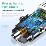 18W USB Car Charger – Quick Charge 3.0 Metal Fast Charger for iPhone & Samsung 8 70ac3115a1b1de33a994132b83749564.jpg