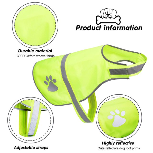 Adjustable Waterproof Reflective Dog Vest - Image 5