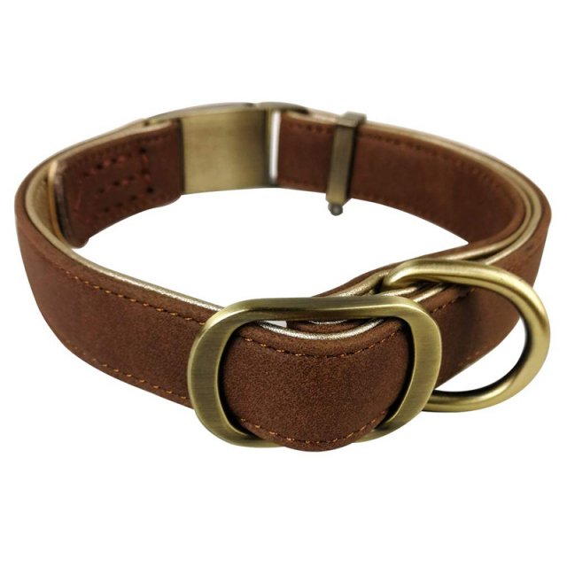 Luxury Genuine Leather Dog Collar - Image 3