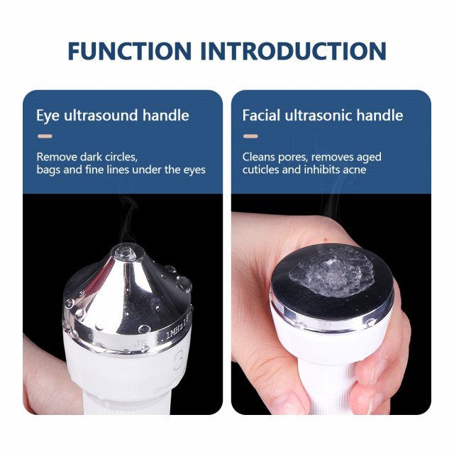 Ultrasonic Facial Skin Care Beauty Machine – Face Lifting, Tightening, and Pores Cleansing Massager - Image 7