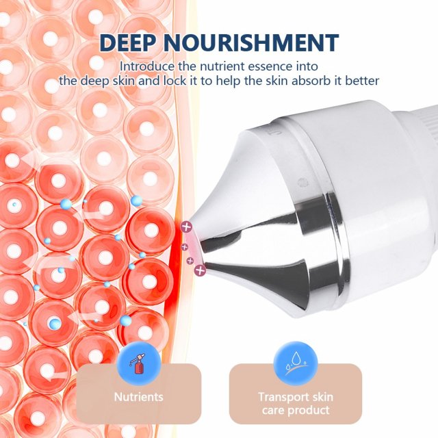 Ultrasonic Facial Skin Care Beauty Machine – Face Lifting, Tightening, and Pores Cleansing Massager - Image 4