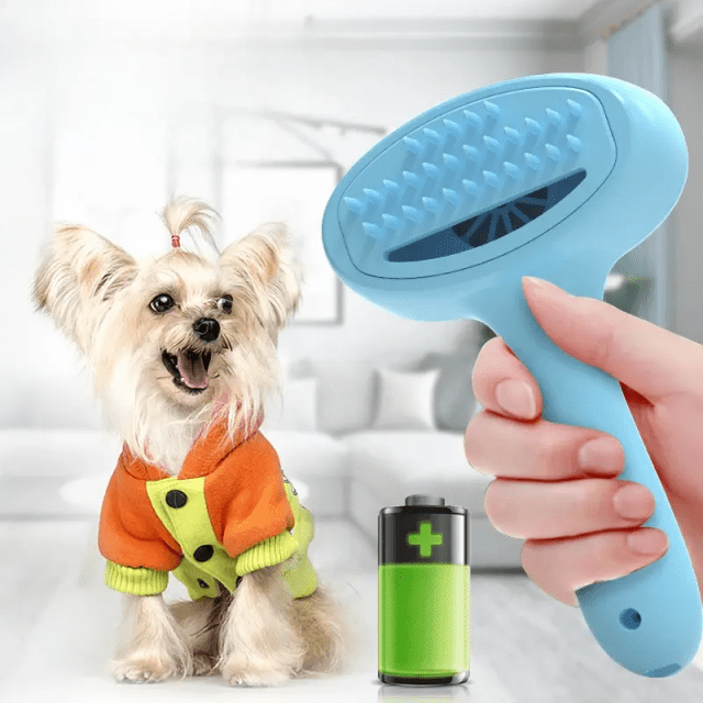 Electric Dog Brush and Pet Hair Remover